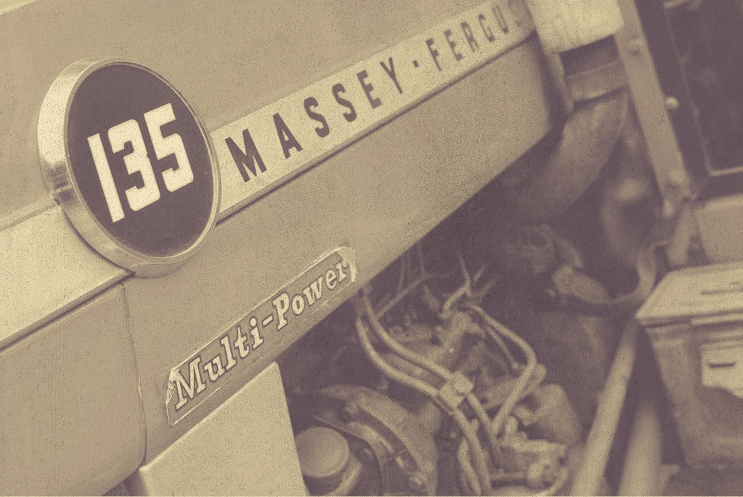 Massey 135 Close-up