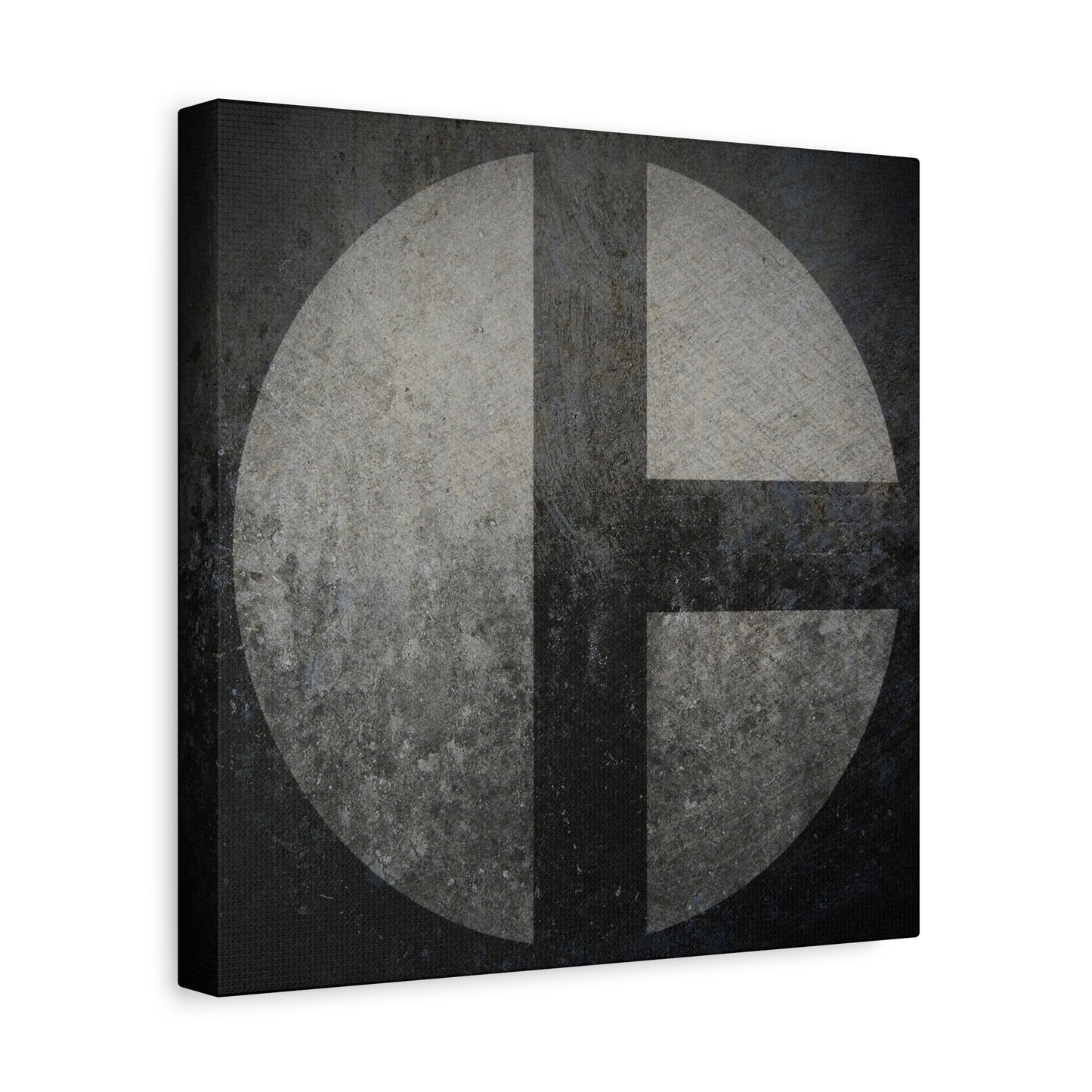 C Moon Graphic Art | Stretched Canvas (no decorative frame)