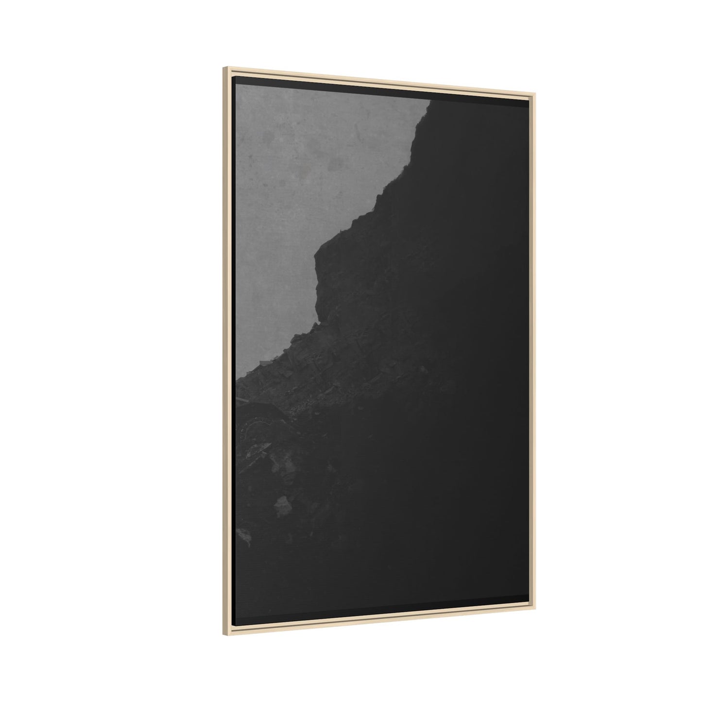 Copy of Excavator Triptych Right Jondo | Matte Canvas Print (Framed)