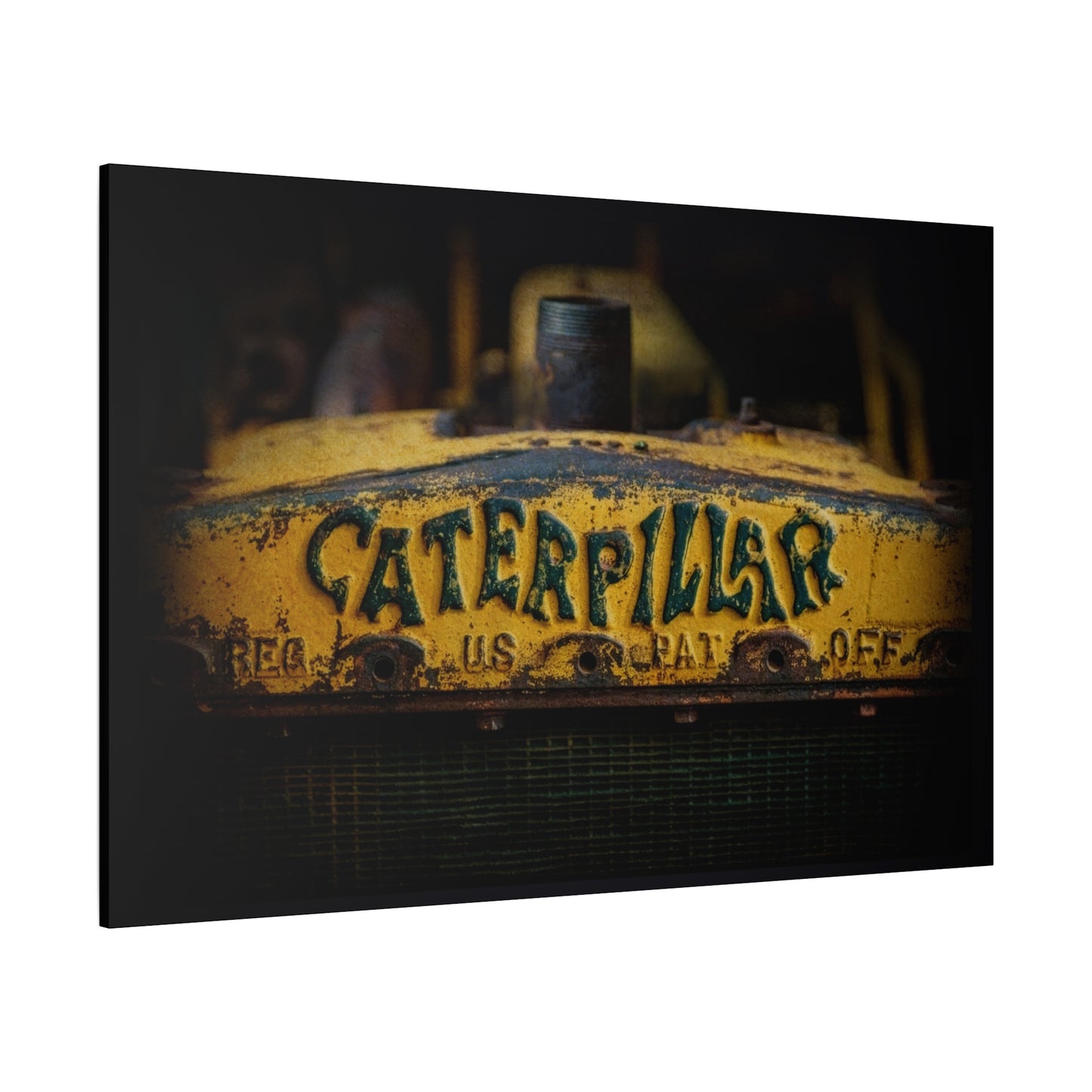 Classic D60 Crawler Grill | Unframed | Wall Art on Stretched Canvas