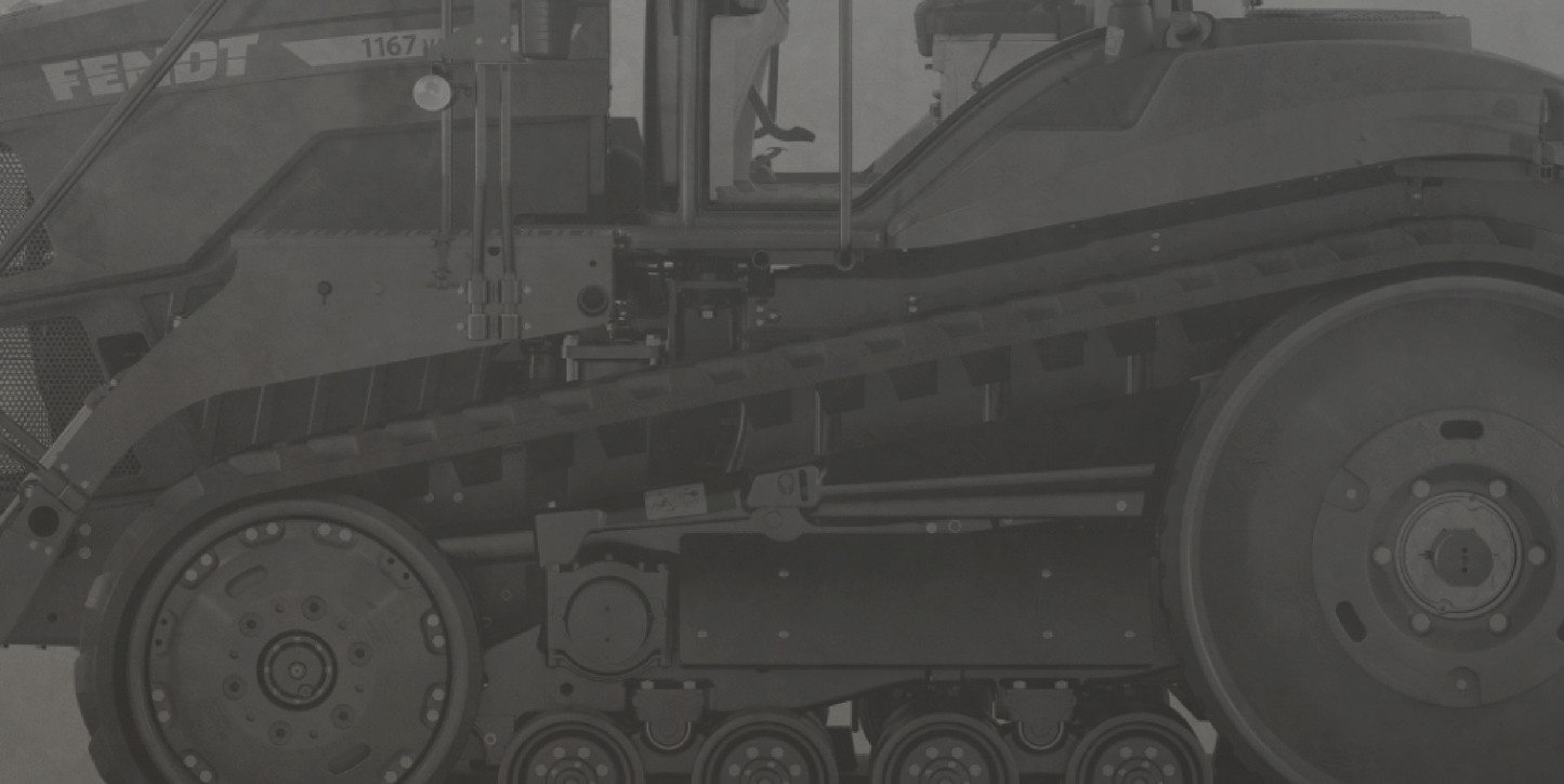 Fendt 1167 Duotone Side View Wall Mural