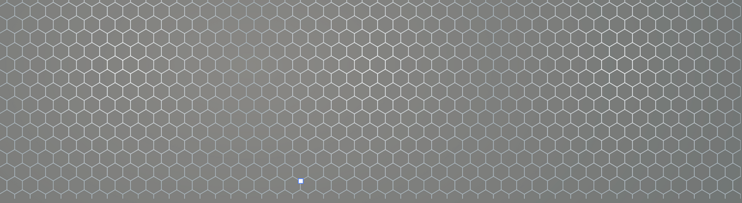 Gray Hex Wall Covering