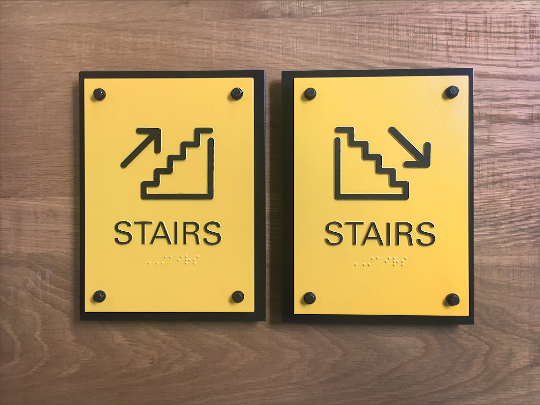 Stairs Placards