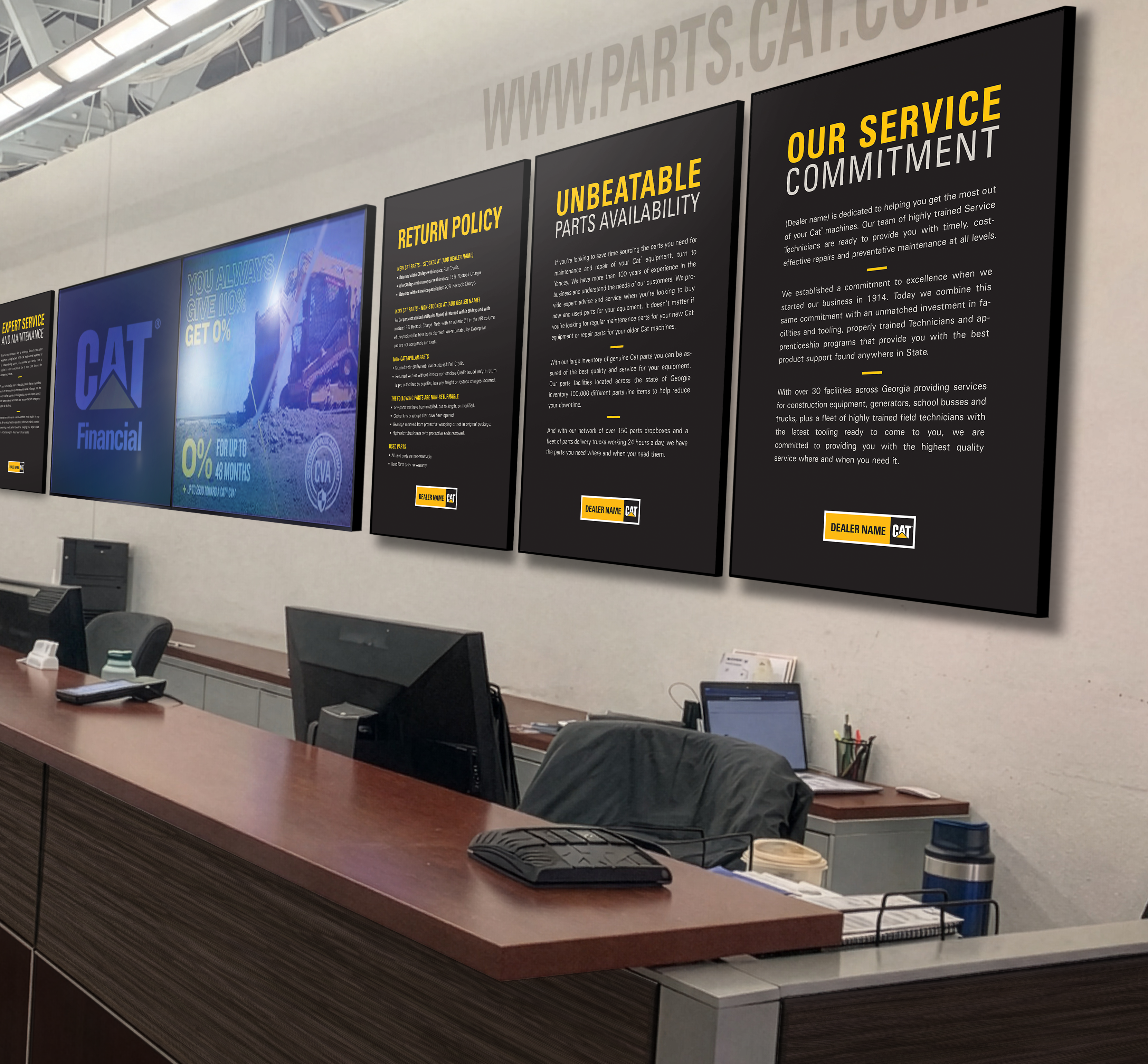 CAT Dealer Panels – Shop Toniq