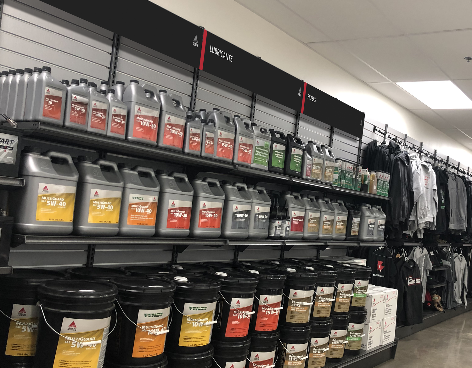 AGCO Retail Fixture Signage
