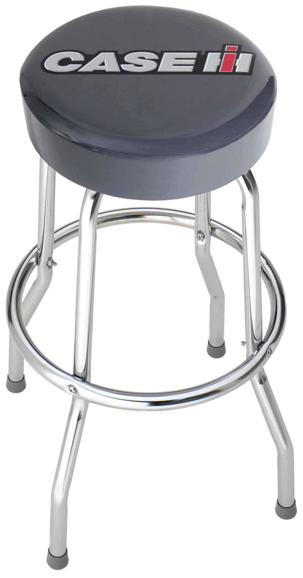 Branded Shop Stool - Chrome