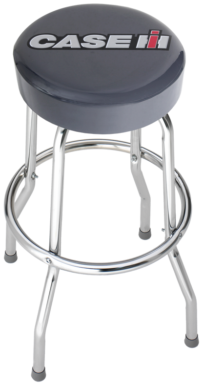 Branded Shop Stool - Chrome