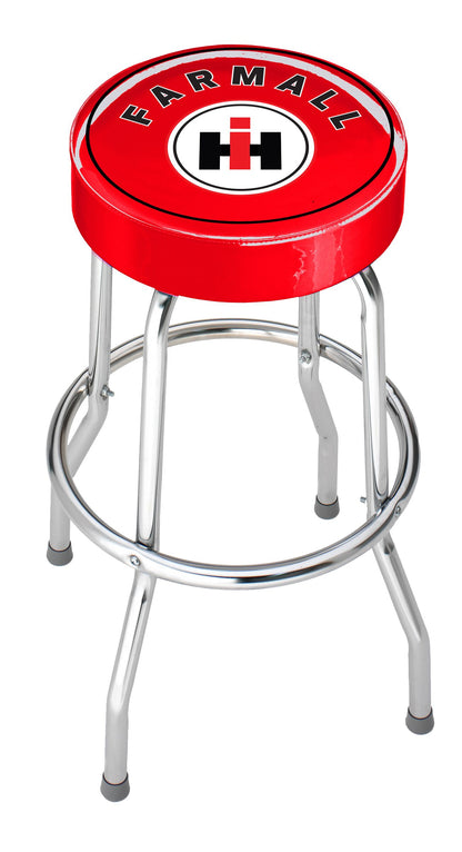 Branded Shop Stool - Chrome