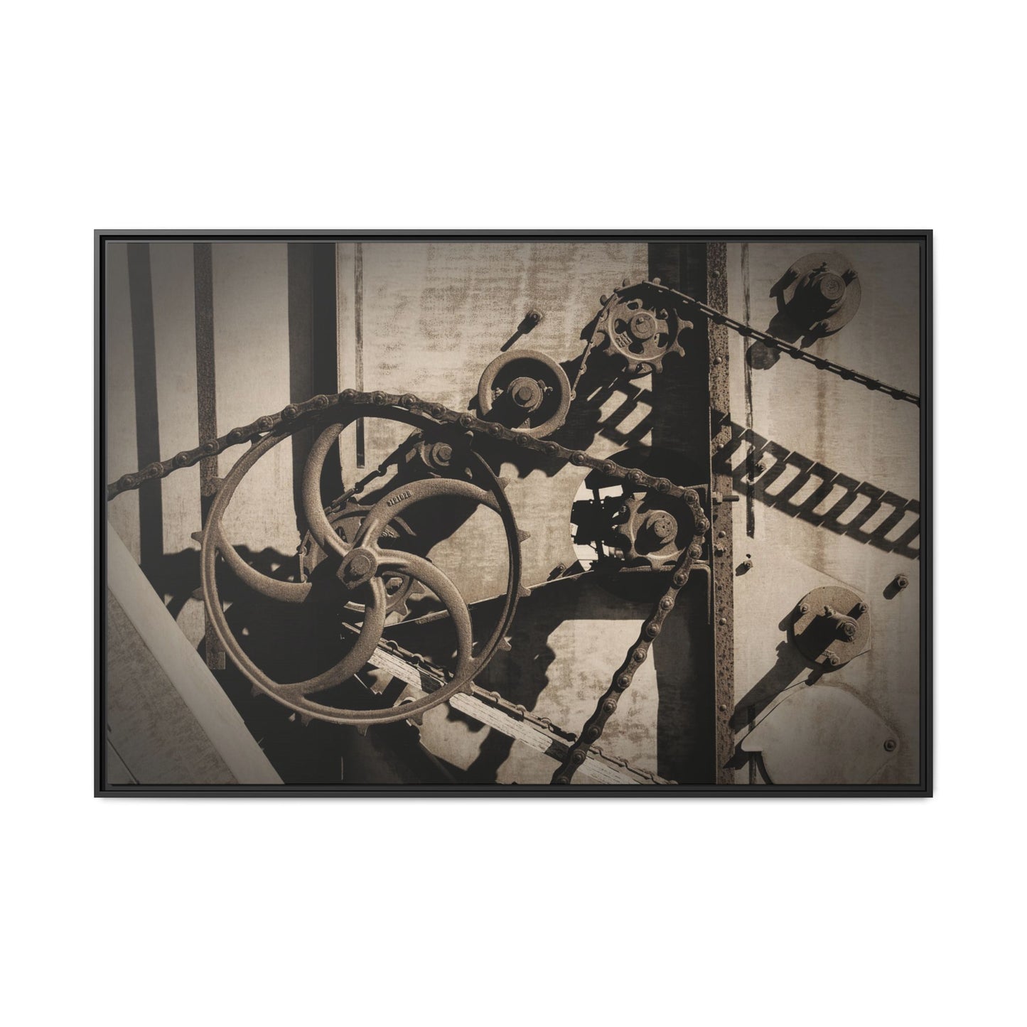Holt Harvester Detail | Photo Wall Art on Canvas