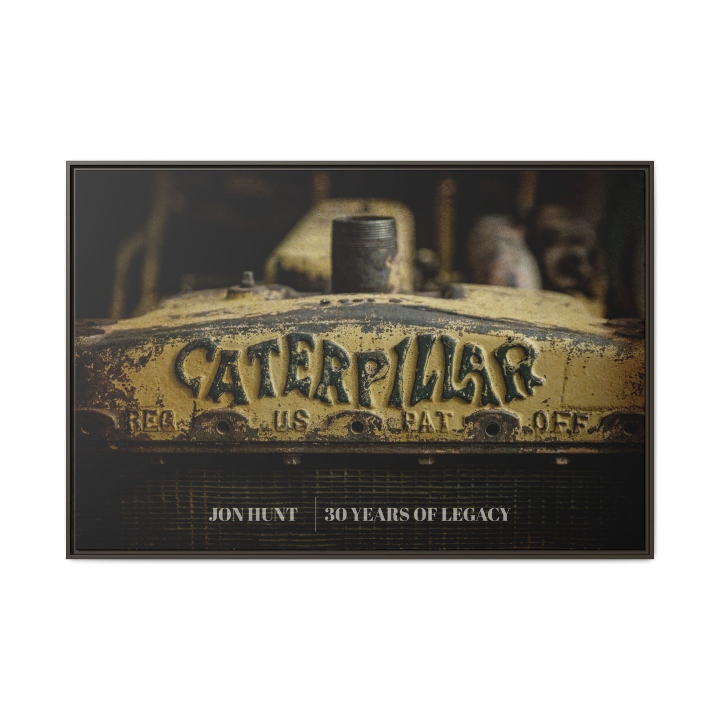 Personalized - Jon Hunt - Crawler Grill | Photo Wall Art on Framed Canvas