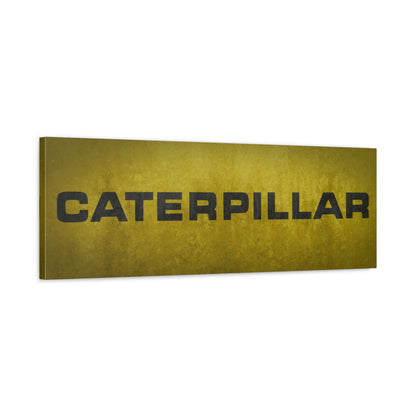 Vintage Big Yellow Matte Canvas Print