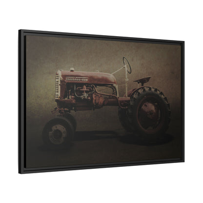 Vintage Farmall Cub Tractor | Framed Wall Art on Stretched Canvas