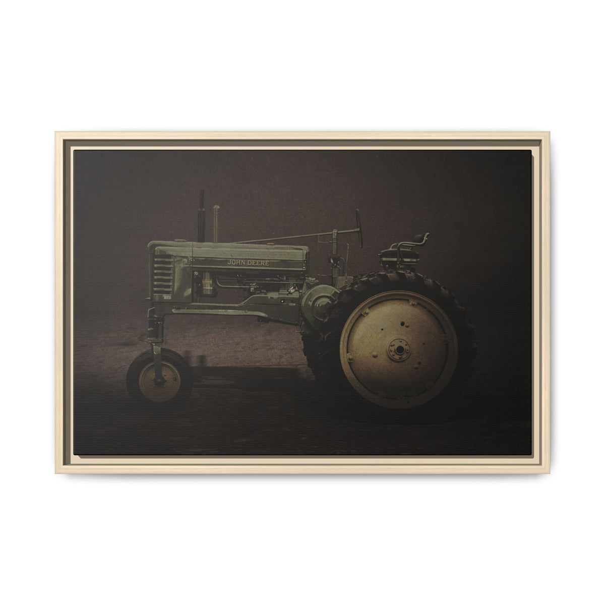 Vintage 1949 John Deere Model B High | Framed Wall Art on Stretched Canvas