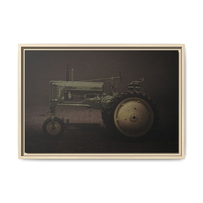 Vintage 1949 John Deere Model B High | Framed Wall Art on Stretched Canvas