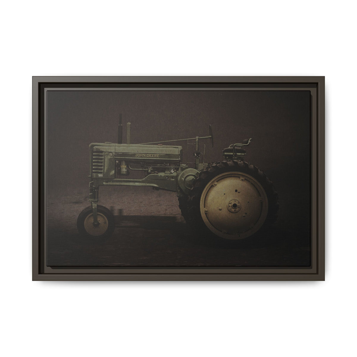 Vintage 1949 John Deere Model B High | Framed Wall Art on Stretched Canvas