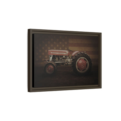 Patriotic Massey 135 | Framed Wall Art on Stretched Canvas