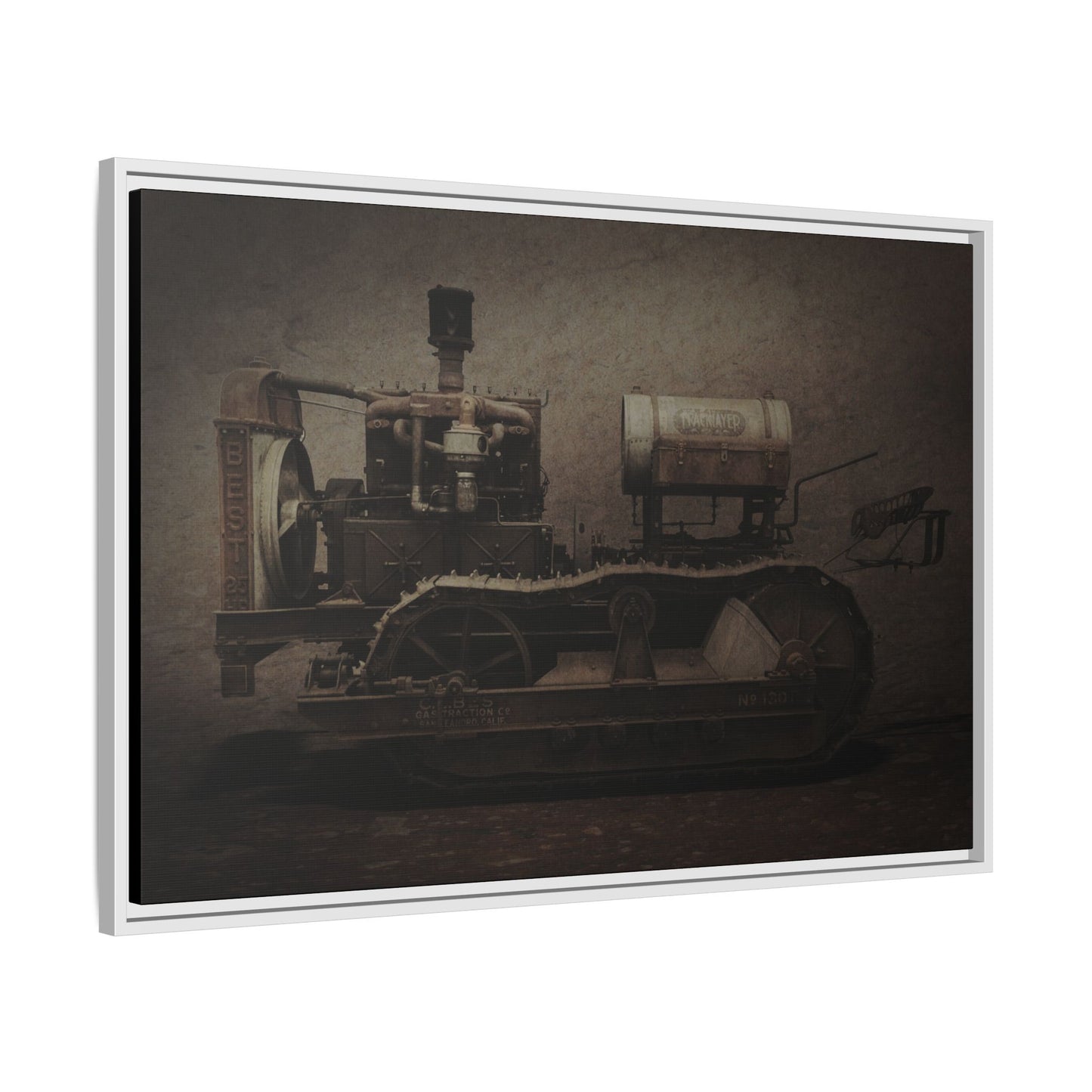 Vintage HOLT BEST 25 Crawler | Framed Wall Art on Stretched Canvas