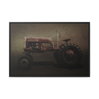 Vintage Farmall Cub Tractor | Framed Wall Art on Stretched Canvas