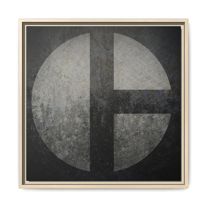 C Moon  | Framed Wall Art on Stretched Canvas