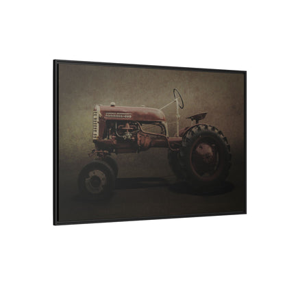 Vintage Farmall Cub Tractor | Framed Wall Art on Stretched Canvas