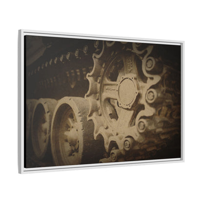 Weathered Crawler CloseUp | Framed Wall Art on Stretched Canvas