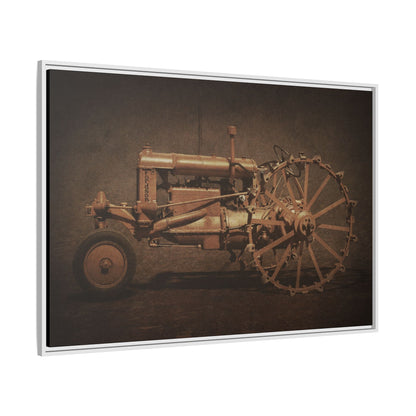Vintage Ford Fordson Steel Wheel | Wall Art on Framed Canvas