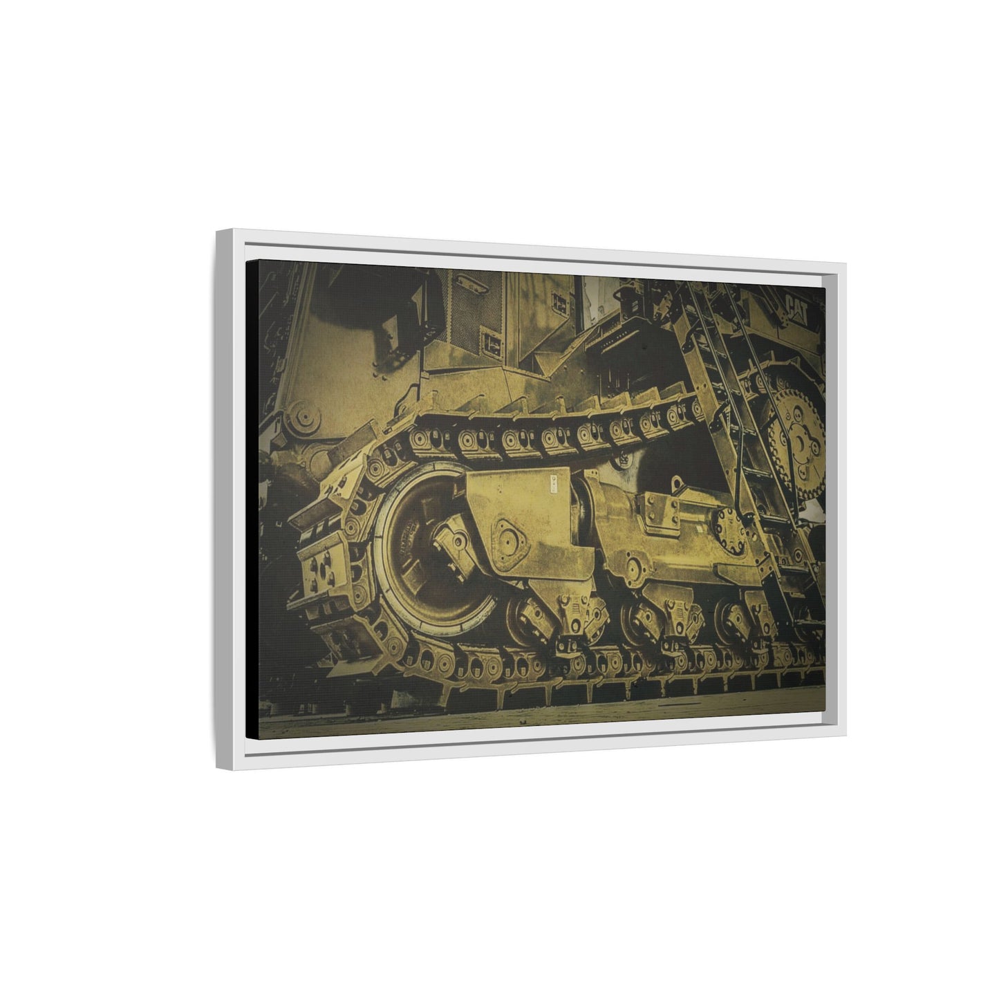 Big D11 Dozer Detail | Photo Art on Framed Canvas