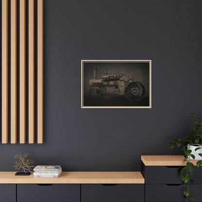 Vintage CASE 65 HP Tractor Photo Wall Art on Canvas