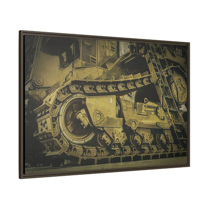 Big D11 Dozer Detail | Photo Art on Framed Canvas