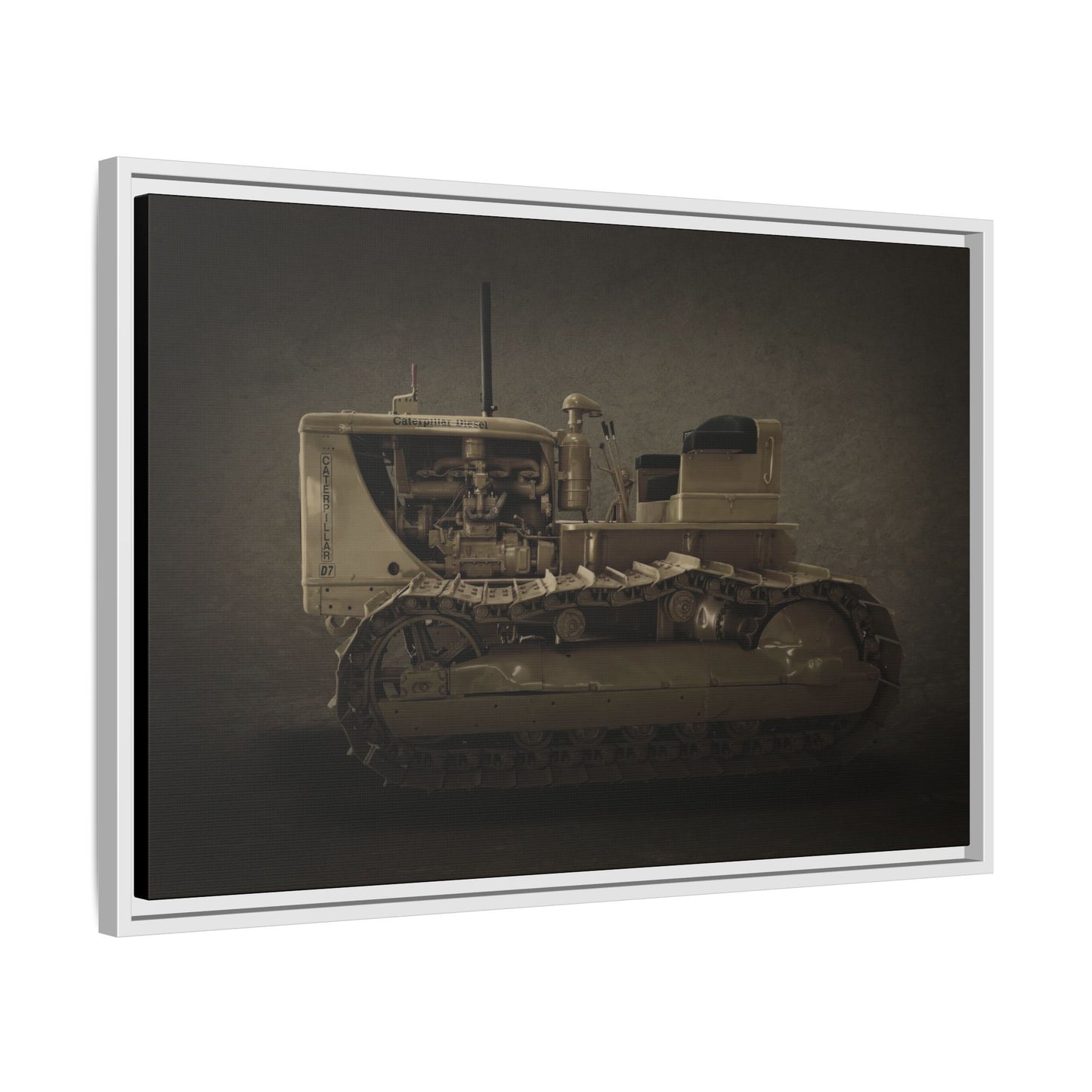 Classic D7 Crawler Photo Art on Framed Canvas