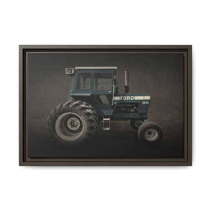 Vintage Ford 8600 Tractor Photo Wall Art on Canvas