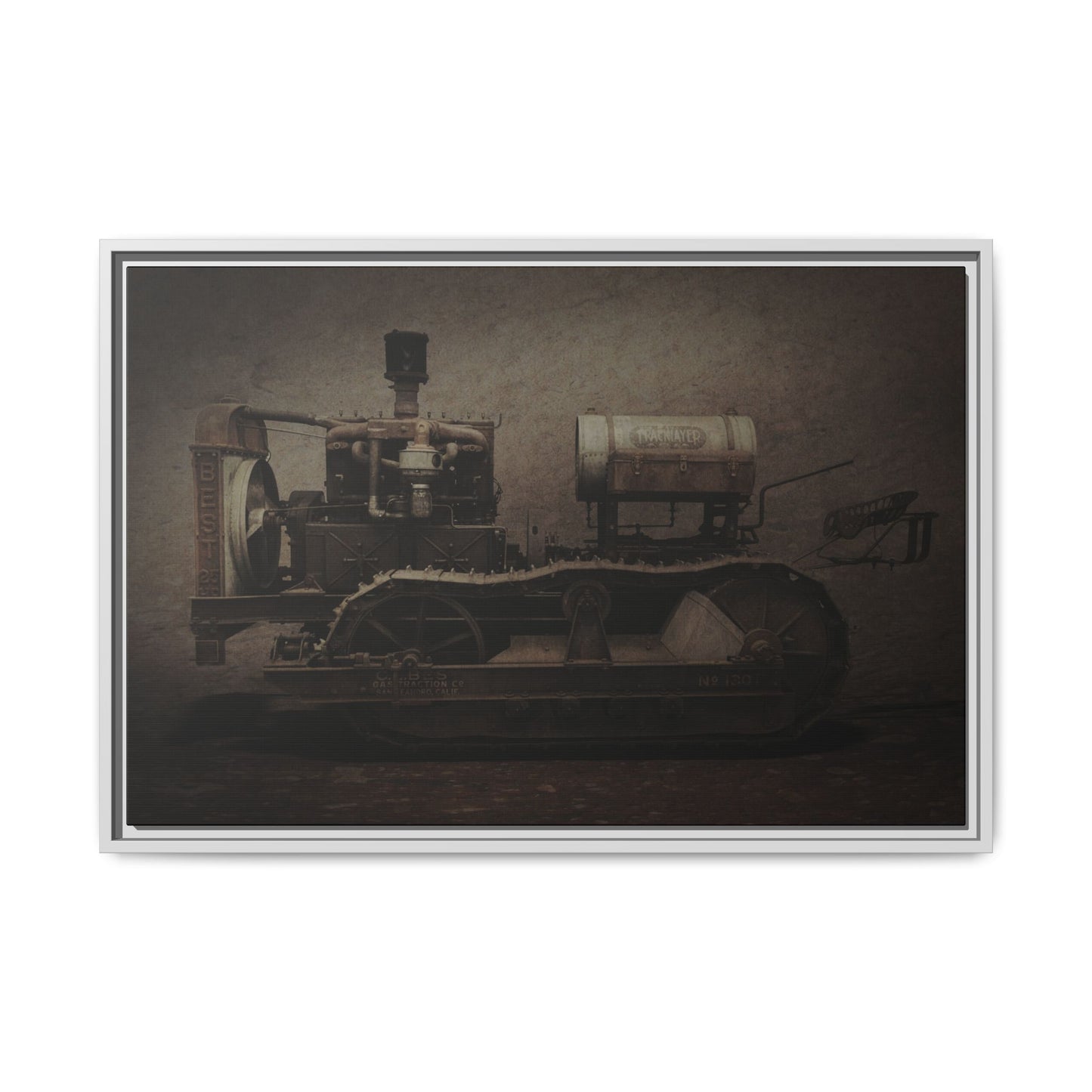 Vintage HOLT BEST 25 Crawler | Framed Wall Art on Stretched Canvas
