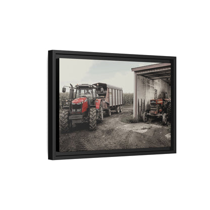 Massey Ferguson Legacy Photo Wall Art on Framed Canvas