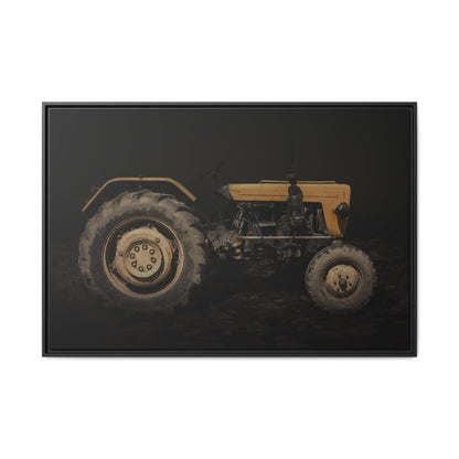 Vintage Usra Tractor Photo Wall Art on Canvas