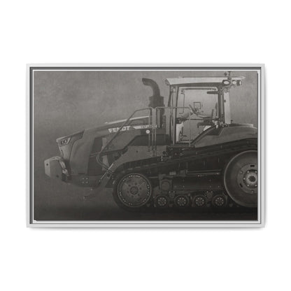 Fendt 110 Track Side View | Framed Photo Wall Art on Canvas