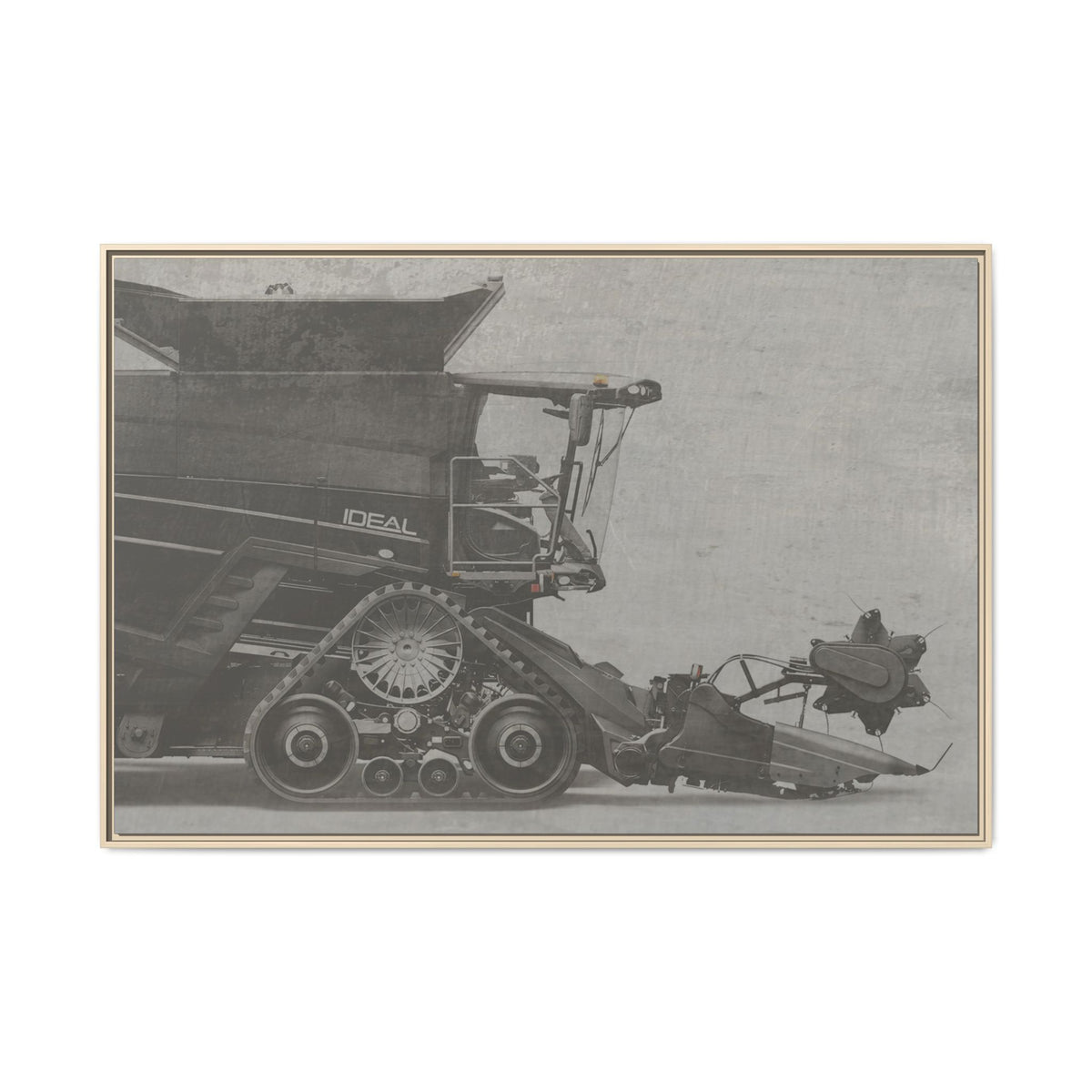 Fendt Ideal Side View | Framed Photo Wall Art on Canvas