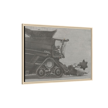 Fendt Ideal Side View | Framed Photo Wall Art on Canvas