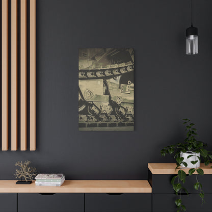 D11 Track Action | Triptych | Center Panel | Unframed