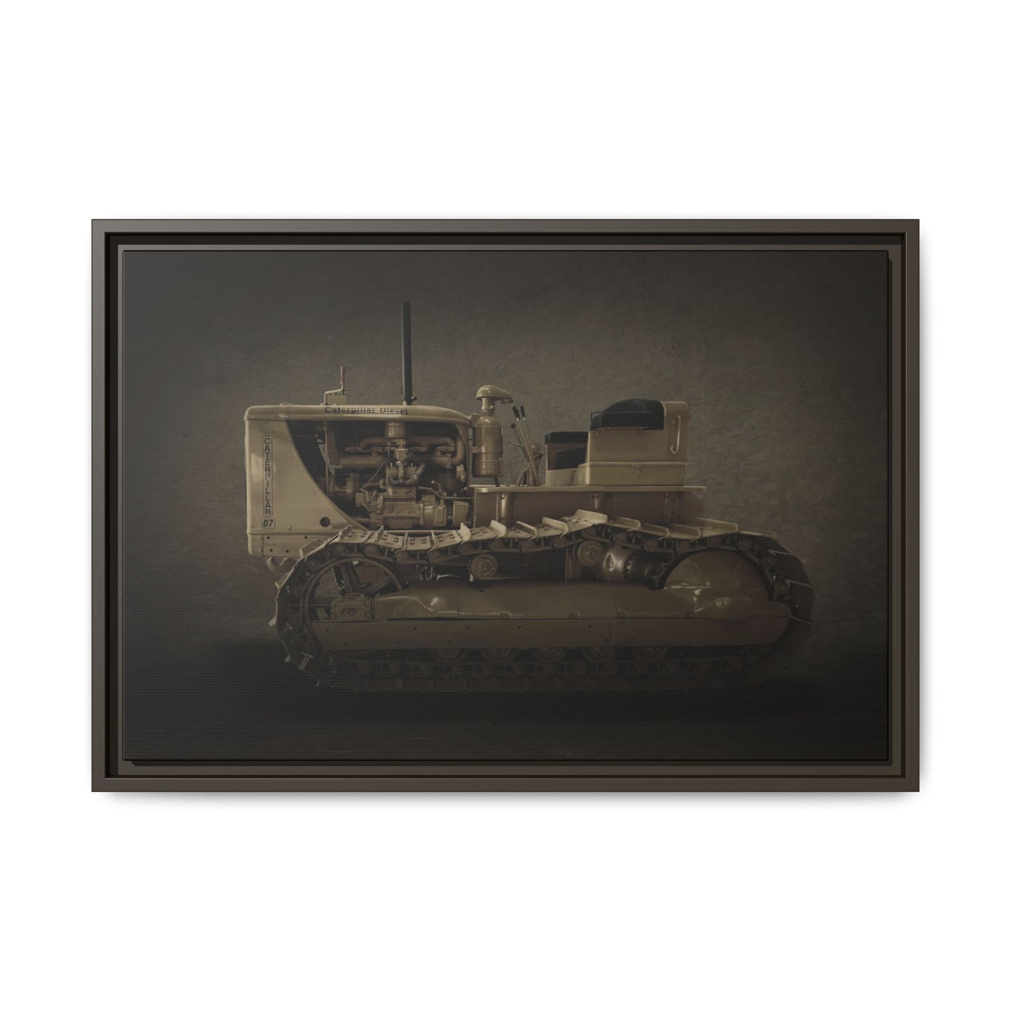 Classic D7 Crawler Photo Art on Framed Canvas