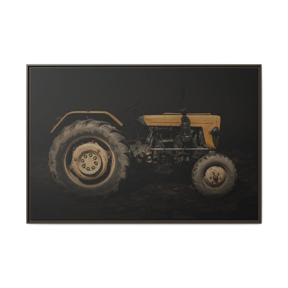 Vintage Usra Tractor Photo Wall Art on Canvas