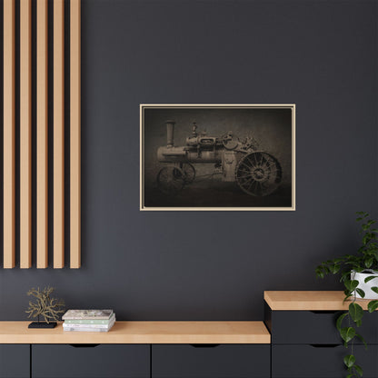 Vintage CASE 65 HP Tractor Photo Wall Art on Canvas