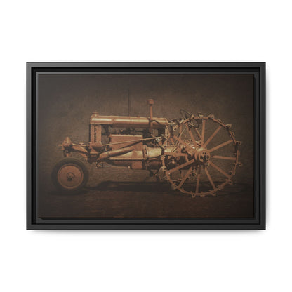 Vintage Ford Fordson Steel Wheel | Wall Art on Framed Canvas
