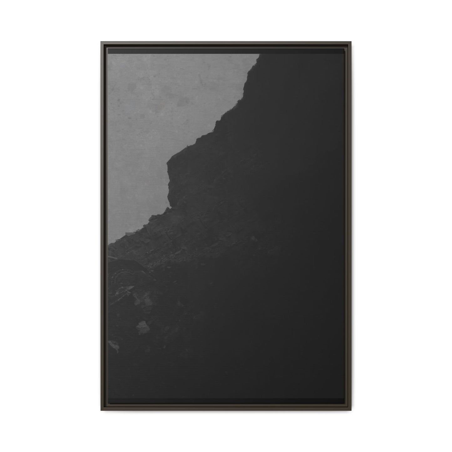 Copy of Excavator Triptych Right Jondo | Matte Canvas Print (Framed)