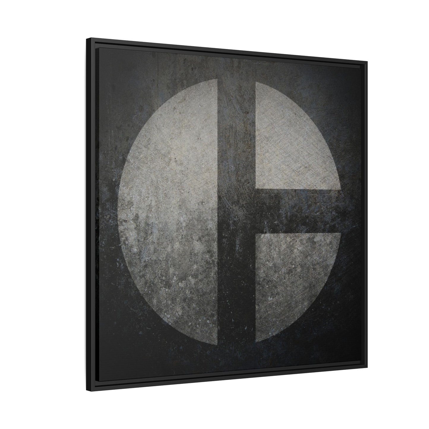 C Moon  | Framed Wall Art on Stretched Canvas
