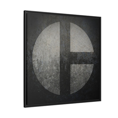 C Moon  | Framed Wall Art on Stretched Canvas