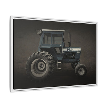 Vintage Ford 8600 Tractor Photo Wall Art on Canvas