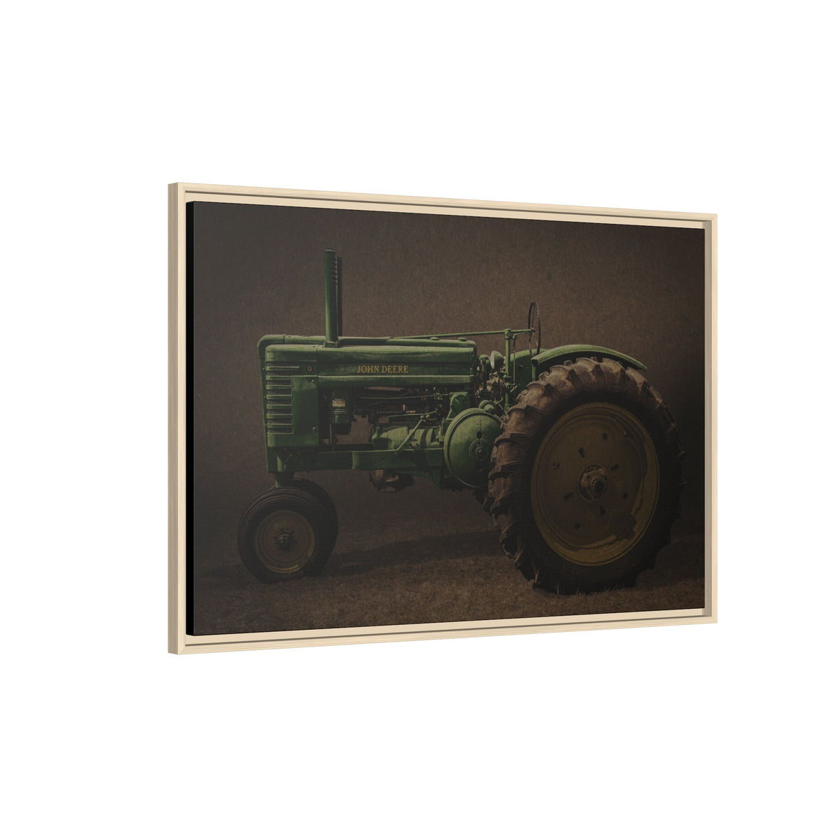 Vintage John Deere Model G | Framed Wall Art on Stretched Canvas