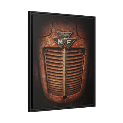 Vintage Rusty Massey Grill on Canvas