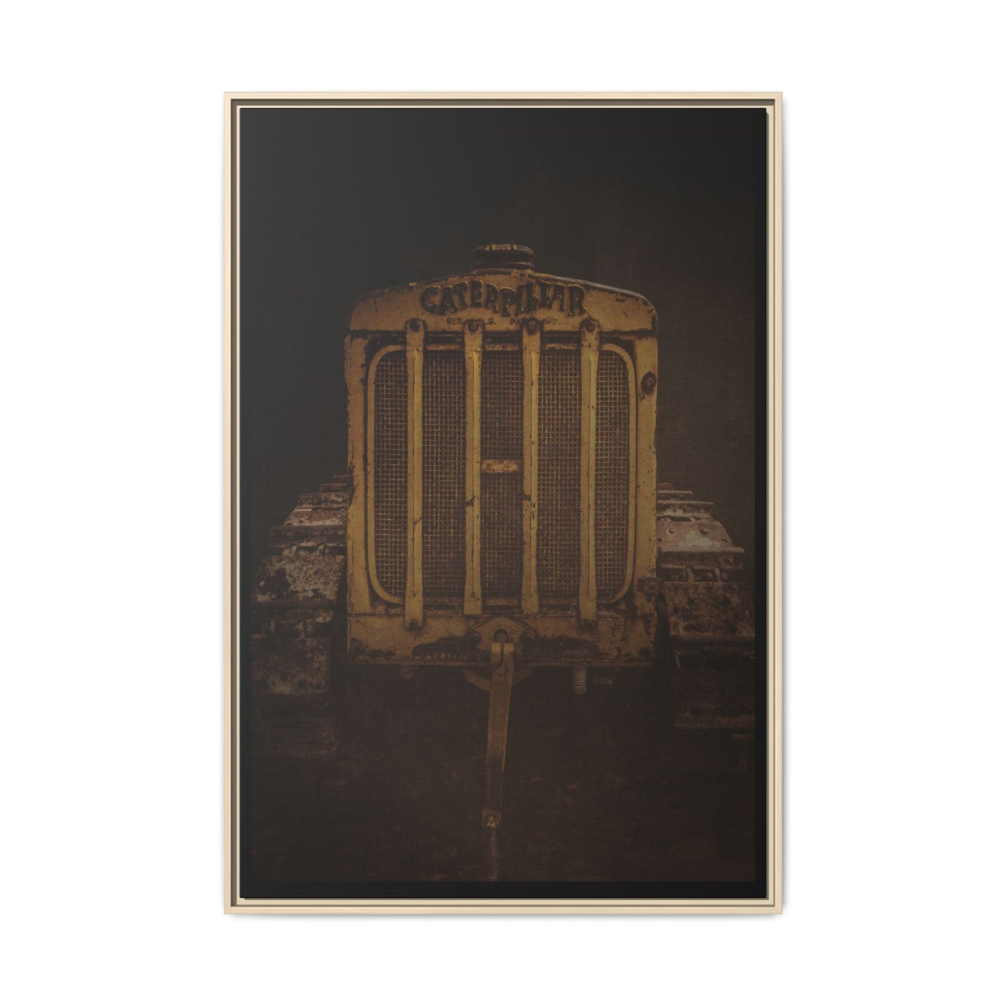 Classic Crawler Grill Comming At You | Framed Wall Art on Stretched Canvas