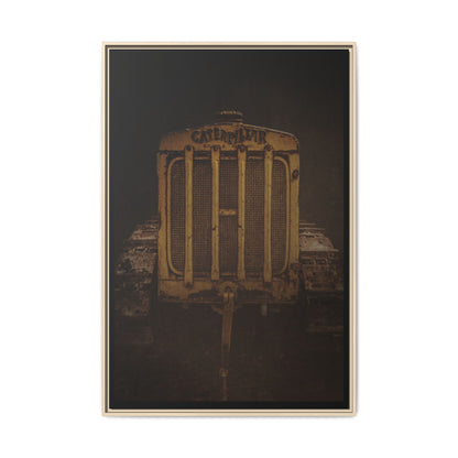 Classic Crawler Grill Comming At You | Framed Wall Art on Stretched Canvas